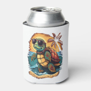 Schildpad Hawaiiaans Zee Schildpadden Hawaii Tropi Blikjeskoeler