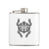 schildpad heupfles (Voorkant)