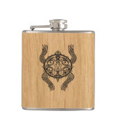 schildpad heupfles (Voorkant)