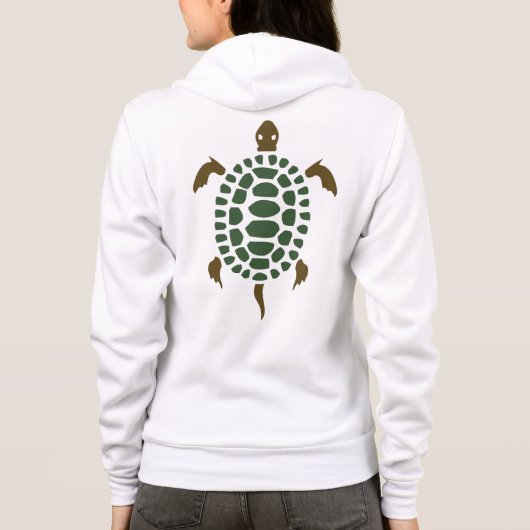 Schildpad Hoodie (Achterkant)