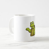 Schildpad huisdier dieren cadeau koffiemok (Voorkant links)