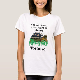 Schildpad Ik Wil Me Net Ontspannen Dierenliefhebbe T-shirt