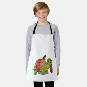 Schildpad in de vechtsport met zwaard schort (Gedragen)