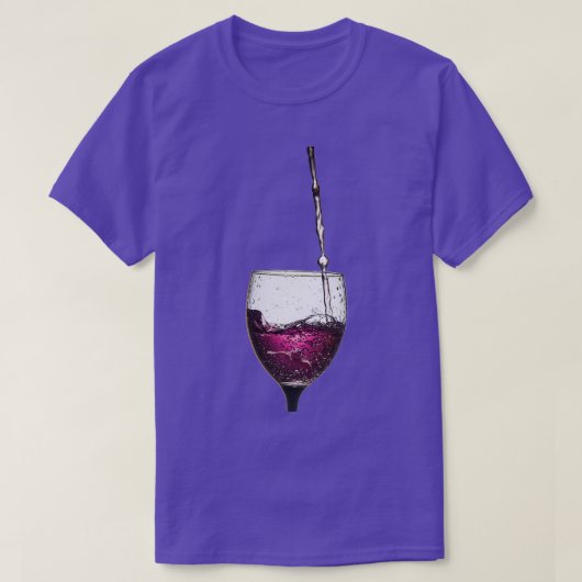 Schildpad in een wijnglas t-shirt (Design voorkant)