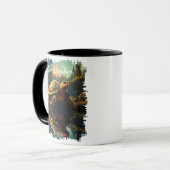 Schildpad in Forest Reflectie Mok (Voorkant links)