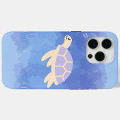 Schildpad in het water Case-Mate iPhone case (Achterkant (horizontaal))