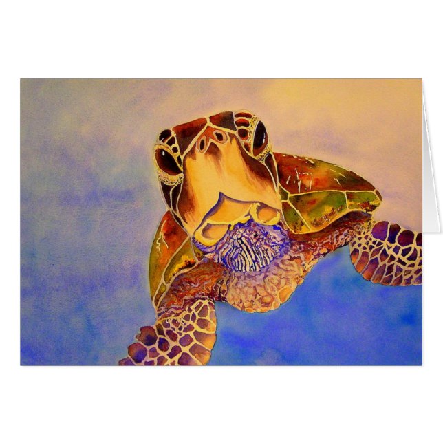 Schildpad in je gezicht (Voorkant Horizontaal)