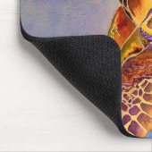 schildpad in je gezicht muismat (Hoek)