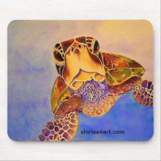 schildpad in je gezicht muismat