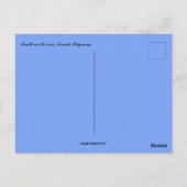 Schildpad in Mo'orea Frans-Polynesië Briefkaart (Achterkant)