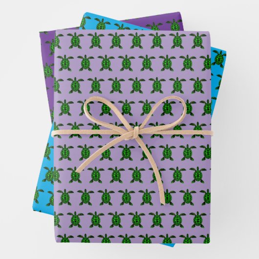 Schildpad Inpakpapier Vel (In situ)