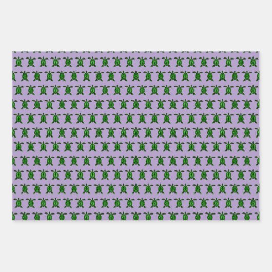 Schildpad Inpakpapier Vel (Voorkant)