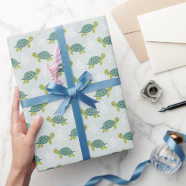 Schildpad Inpakpapier, Verjaardagsfeestje met Zeel Cadeaupapier