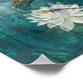 Schildpad Inspirerend en Motivatie Poster (Hoek)