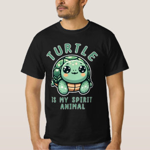 Schildpad Is Mijn Geestdier Cute Schildpad Liefheb T-shirt
