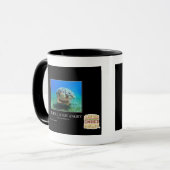 Schildpad is niet angstig mok (Voorkant links)