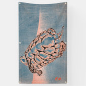 SCHILDPAD JAPANSE HOUTBLOK PRINT Banner (Verticaal)