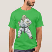 Schildpad Karate Martial Arts T-shirt (Voorkant)