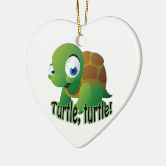 Schildpad! Keramisch Ornament (Links)