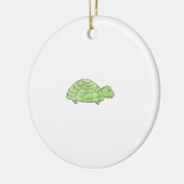 Schildpad Keramisch Ornament (Links)