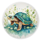Schildpad Keramische Knop (Voorkant)
