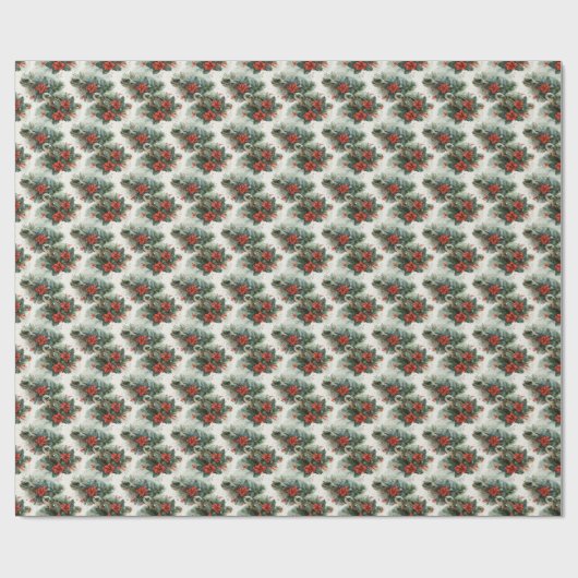 Schildpad Kerstmis Gift Wrap Wrapping Paper Holida Cadeaupapier (Vlak)