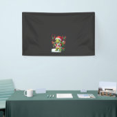 Schildpad Kerstverlichting Lelijke Kerstman Schild Spandoek (Beurs)
