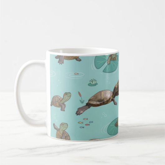 Schildpad Koffiemok (Links)