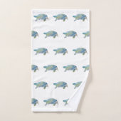 Schildpad Kust Strand Badhanddoek Set Bad Handdoek (Handdoek)