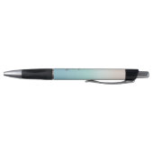 Schildpad Kust Zilver Turquoise Voeg tekst toe Pen (Bodem)