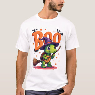 Schildpad Landschildpad Boo Heks Trick Or Treat Ha T-shirt