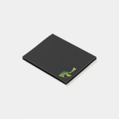 Schildpad Landschildpad Gepensioneerd Grappig Staa Post-it® Notes (Schuin)