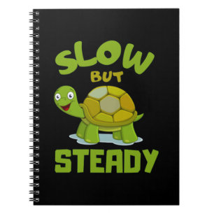 schildpad langzaam maar zeker notitieboek