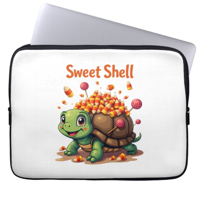 Schildpad Laptop Sleeve (Voorkant)