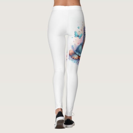 schildpad leggings (Achterkant)