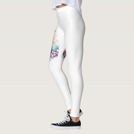 schildpad leggings (Links)