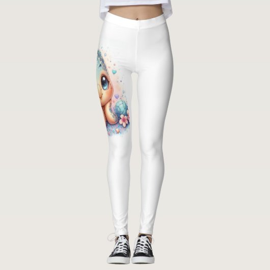 schildpad leggings (Voorkant)