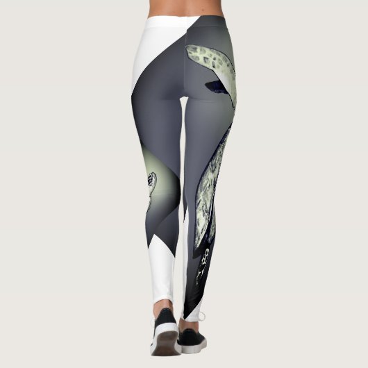 Schildpad, leggings (Achterkant)