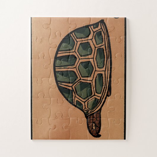 Schildpad Legpuzzel (Verticaal)