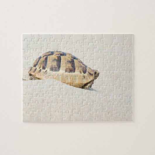 Schildpad Legpuzzel (Horizontaal)
