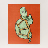 Schildpad Legpuzzel (Verticaal)