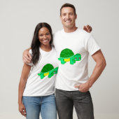Schildpad Liefde Knuffel Dier T-shirt (Unisex)