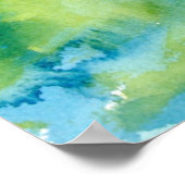 schildpad liefdespaar zee schildpadden kunst poste poster (Hoek)