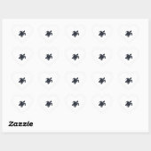 Schildpad Logo Embleem Rood-Oor Schijdschildpad Ko Hart Sticker (Vel)