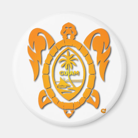 schildpad magneet (Voorkant)