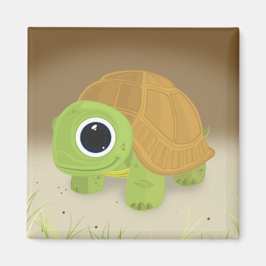 Schildpad Magneet (Voorkant)