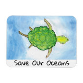 schildpad magneet (Horizontaal)