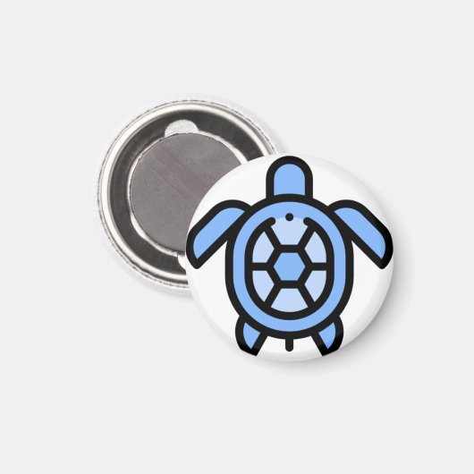 Schildpad Magneet (Voorkant / Achterkant)