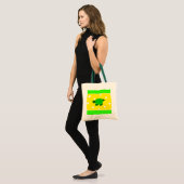 Schildpad met Polka Dots Tote Bag (Voorkant (model))
