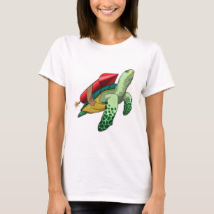 Schildpad met Rocket T-shirt